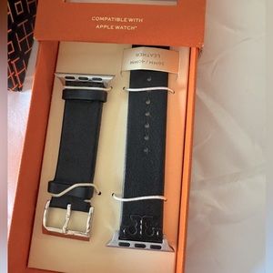 Tory Burch Apple Watch leather strap